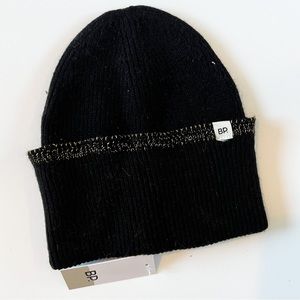 BP Knit Gold Trim Beanie